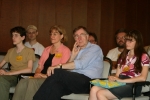 V.l.n.r.: Simon Priest, Leigh Kennedy, Chris Priest und Elizabeth Priest
