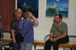 V.l.n.r.: Jo Vogt, Barbara Vogt und Reinhard Rauscher