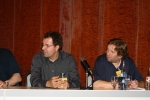 Stories schreiben: Marcus Hammerschmitt (l.) und Michael Iwoleit
